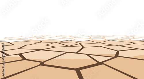 Cracked Dry Earth Texture Background