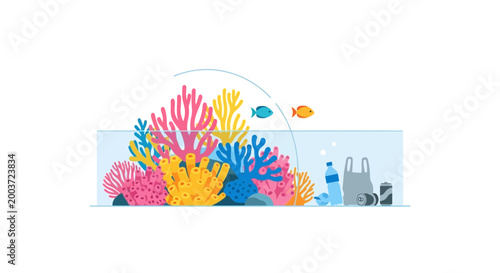 Ocean Pollution: Coral Reefs & Plastic Waste