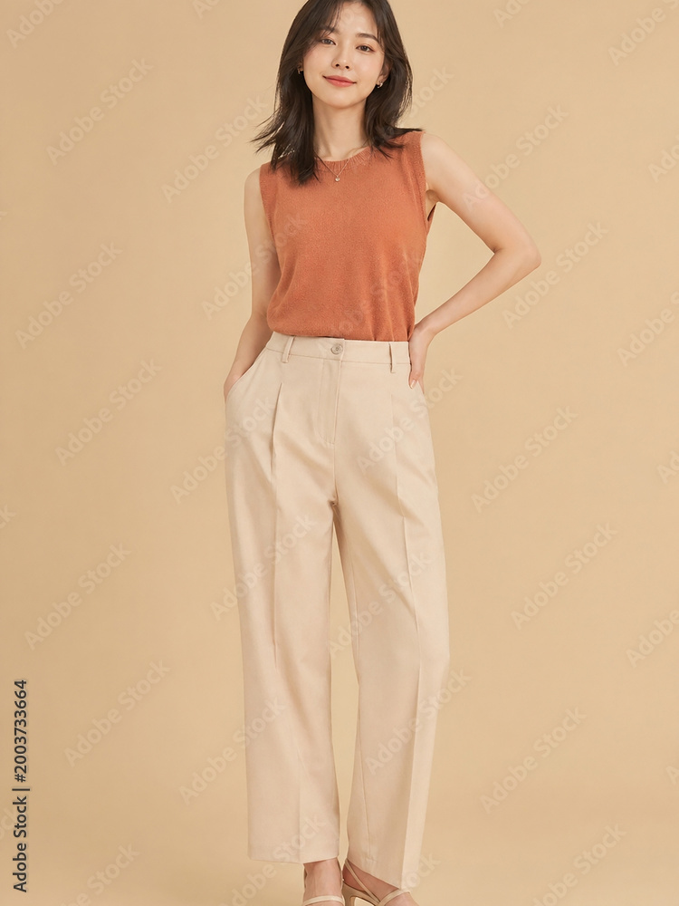 Obraz premium Relaxed Pastel Loungewear Collection 파스텔톤 편안한 라운지웨어 스타일 컬렉션