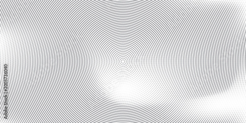 Geometric Architectural Ceiling Concept with Circular Radial Patterns and Light