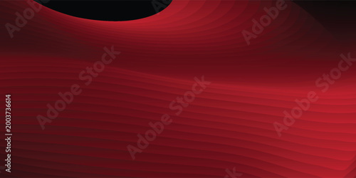 Fast Red Motion Blur Wave Lines for Automotive Speed and Racing Concept