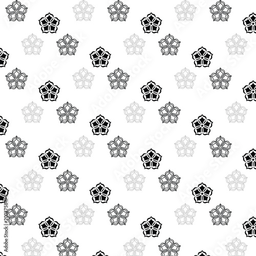 Textile pattern design.