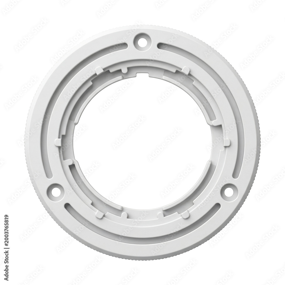 Naklejka premium Smart Domestic Device Internal Parts Circular Mounting Ring