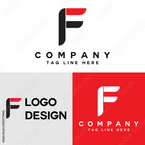 Creative F  Letter Logo Design for Modern Brands