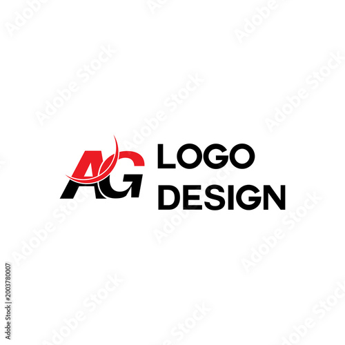 Creative AG Letter Logo Design for Modern Brands