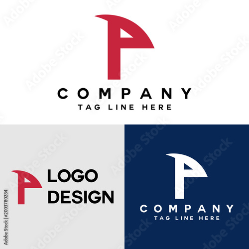 Creative P Letter Logo Design for Modern Brands