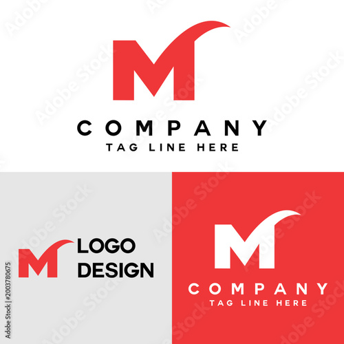 Creative M Letter Logo Design for Modern Brands
