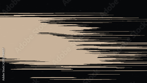 Glitchy beige and black digital distortion effect on screen display