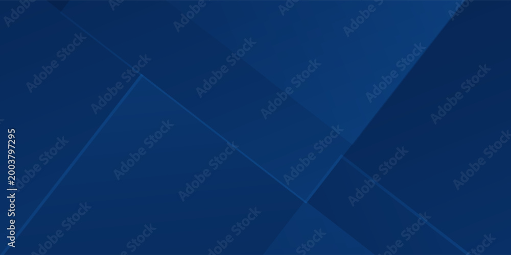 Obraz premium Blue dark navy blue silver abstract pattern background. Geometric shape. Line triangle angle fold polygon diamond 3D. image