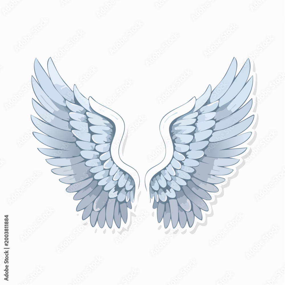 Fototapeta premium Pair of Angel Wings