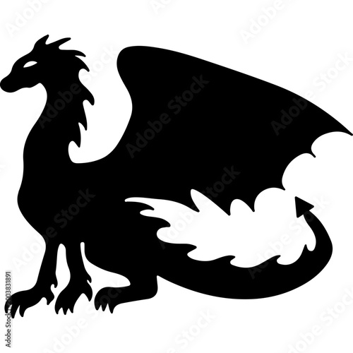 Dragon Silhouette