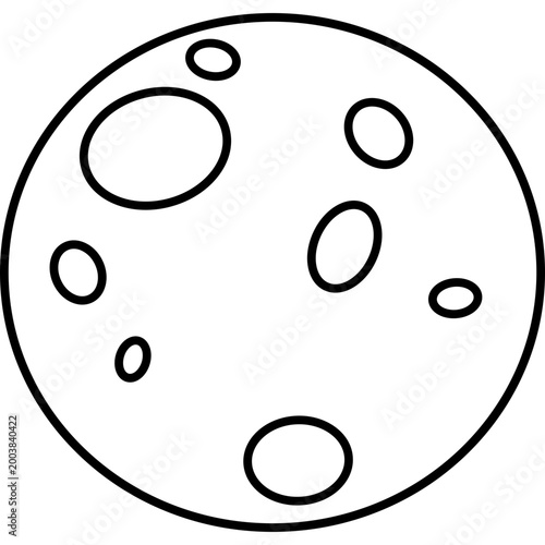 Full Moon Doodle