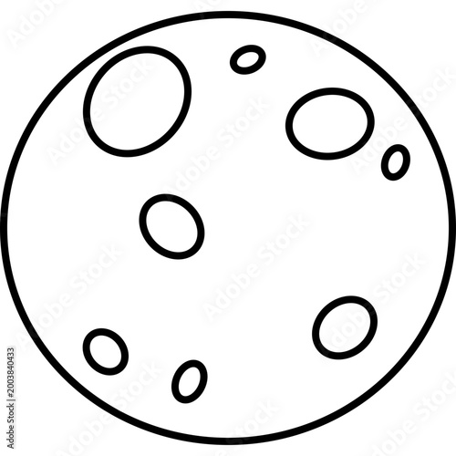 Full Moon Doodle