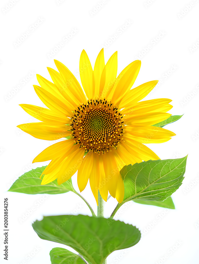 Obraz premium Sunflower flower background.