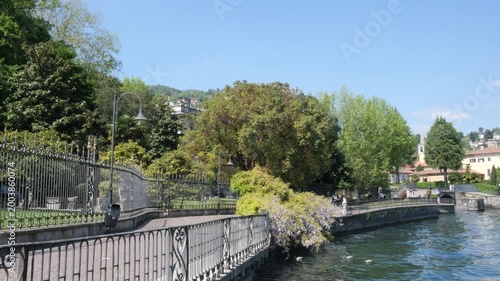 Como, Italy,2026,april,2nd, view of the lakefront