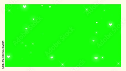 vibrant green glitter texture with pink rose floral border for luxury packaging and crafts