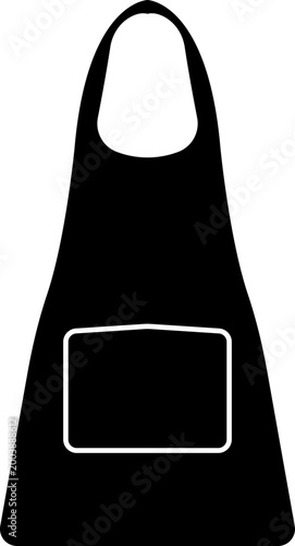apron icon, different styles of protective garments for cooking and work. Cooking protective uniform symbols utensils and condiments in a minimalist style, chef's apron designs template elements,