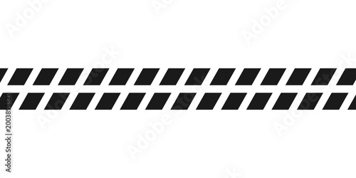 Foto horizontal border line stripped style, tire effect borderline .
