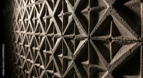 Urban Parametric Concrete Textured Background