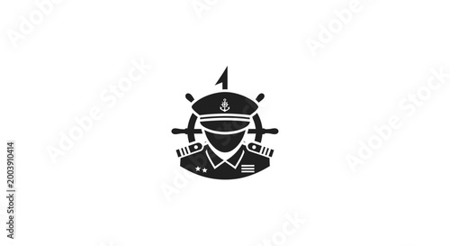 Photos Ninja Warrior Mask Face Black.