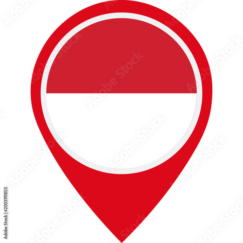 Free Download Indonesian Pin Symbol - GFXLoad