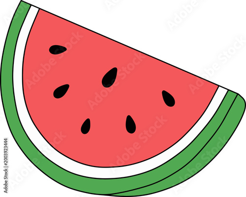 slice of watermelon