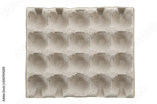 cardboard box for storage and transportation of chicken eggs, insulated