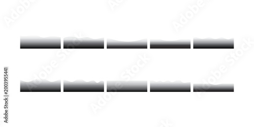 Tableau sur toile Fade Black Effect