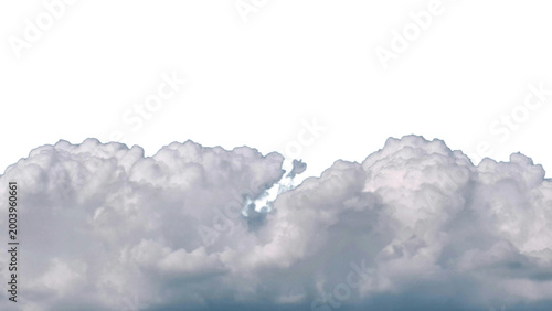 Photography blue sky with clouds