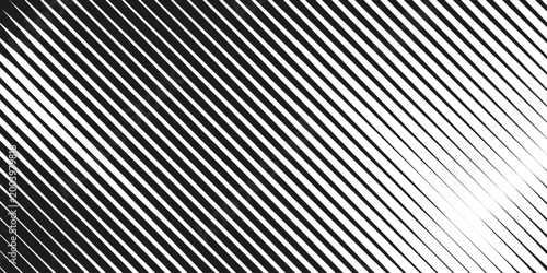 Abstract background with lines of variable thickness. Halftone effect line pattern. Grunge modern pop art texture for poster, sites, business cards, cover, postcard, design, labels.