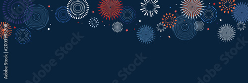 United States of America 250th anniversary celebration poster and banner background. Happy 4th of July USA Independence Day card template.