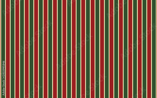 Classic Festive Stripes in Holiday Colors Background