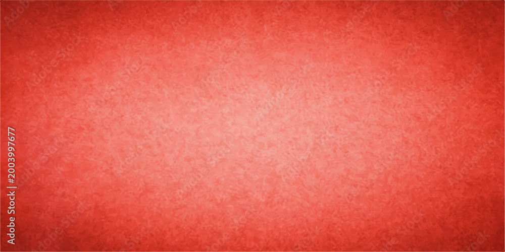 Fototapeta premium Vintage red grunge paper background featuring a rough textured surface and empty copy space for a blank wallpaper design