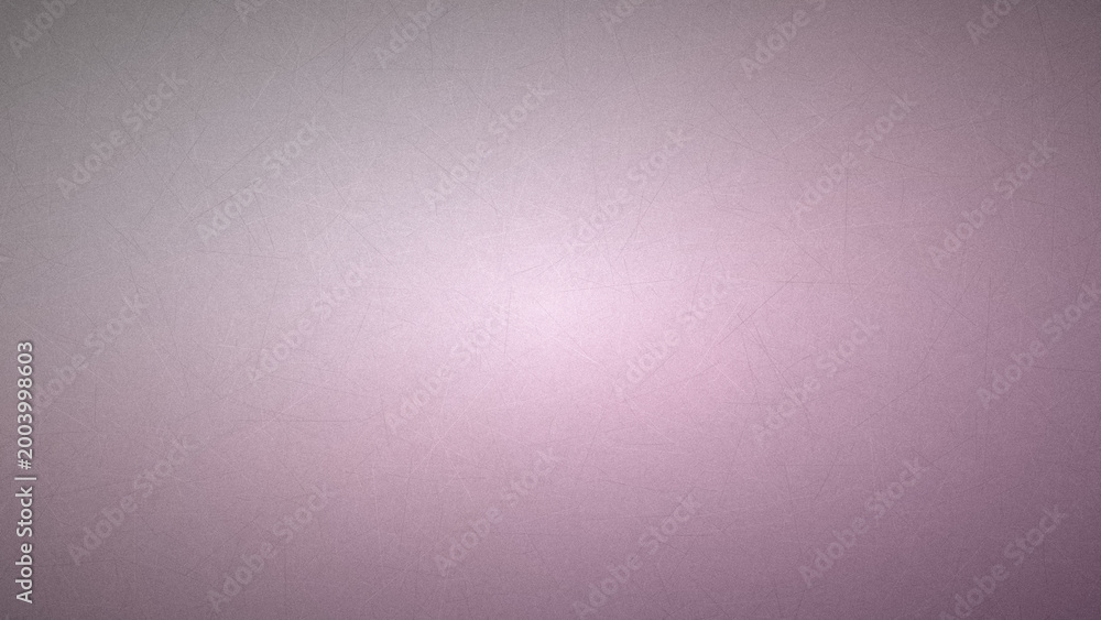 Fototapeta premium Light magenta, pale pink, and silver gradient with scraped steel effect and film grain, tailored for desktop backdrops.