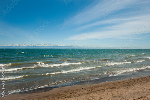 beach and sea