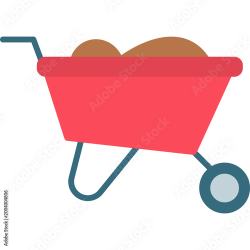 Wheelbarrow Icon