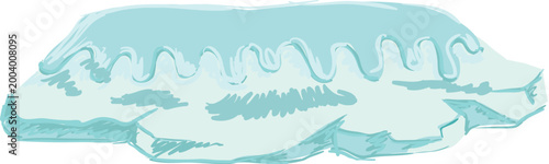 фотографія Doodle iceberg