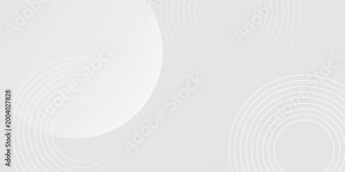 White geometric abstract background overlap layer on bright space with lines effect decoration. Modern graphic design element