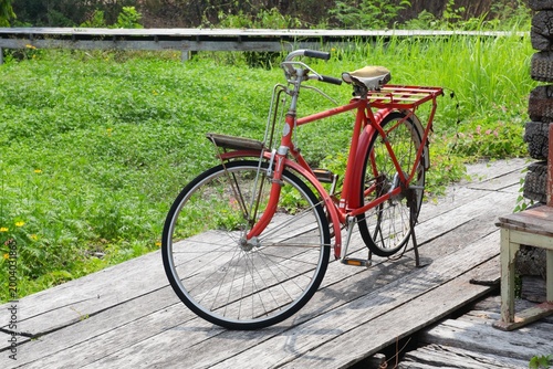 bicycles in the park