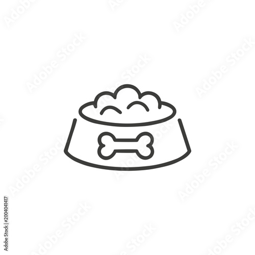 Dog Food Bowl Icon