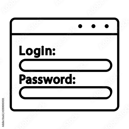 Browser icon vector. Website Illustration sign. Browser functions symbol. Internet logo.