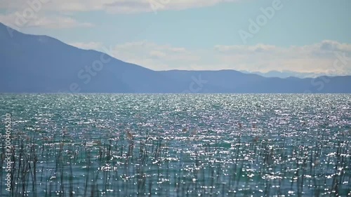 lake ohrid in north macedonia 