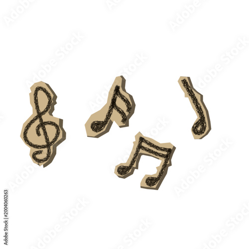 Musical Notes Scrapbook 