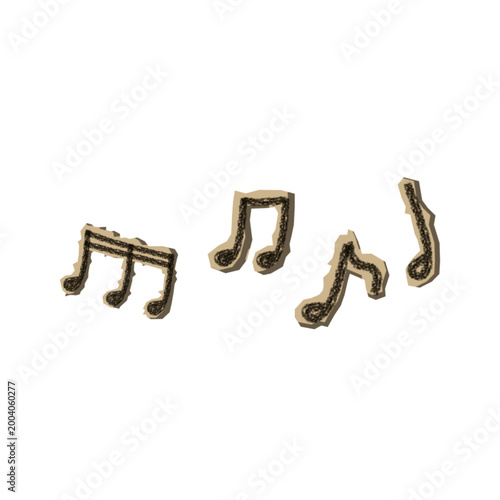 Musical Notes Scrapbook 