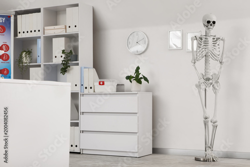 Interior of medical office ...