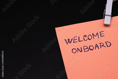 welcome onboard 