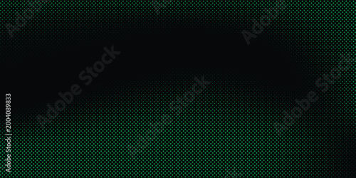 Vibrant Green Neon Halftone Background for Electronic Music Events and Party Posters