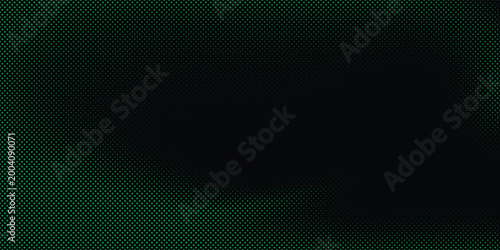 Bold Green Halftone Mosaic Graphic Element for Creative Branding and Modern Identity