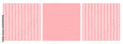 Cute pattern stripe tablecloth for summer with seamless background. Wavy lines and paper kids wallpaper or glamour. Paint background through vichy and watercolor ocean doodle styles.