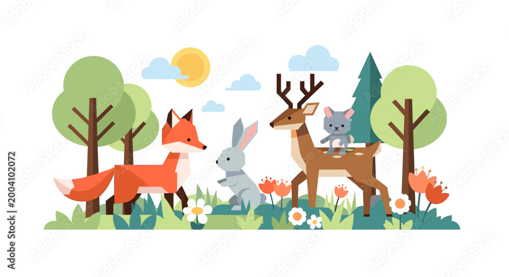 Obraz premium A stylized fox tail illustration against a white background evokes curiosity and a connection to nature, ideal for website design, marketing materials
